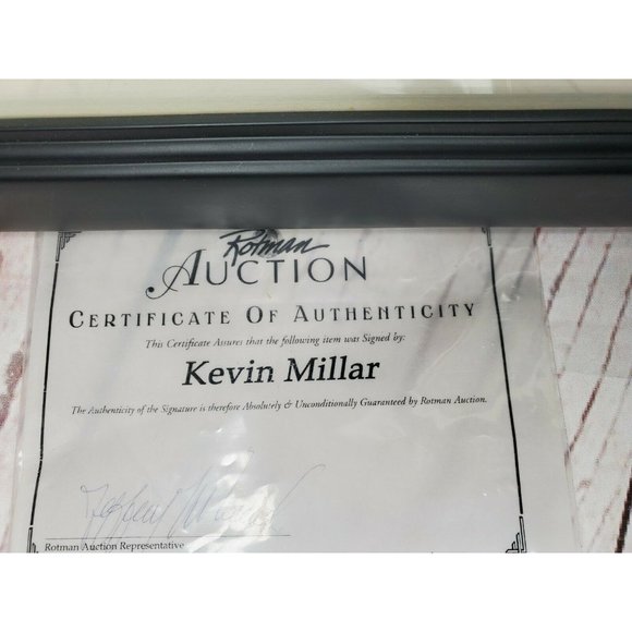 Red Sox Kevin Millar Signed Framed Picture W/ Certification Of Authenticity - Picture 11 of 12